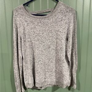 Gray Women's Crew Neck Sweater